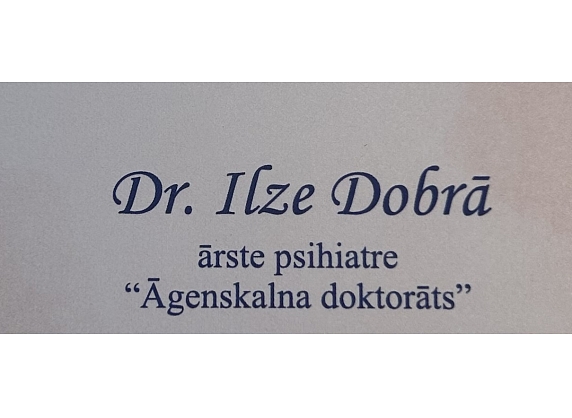 Dobrā Ilze - ārsta prakse psihiatrijā