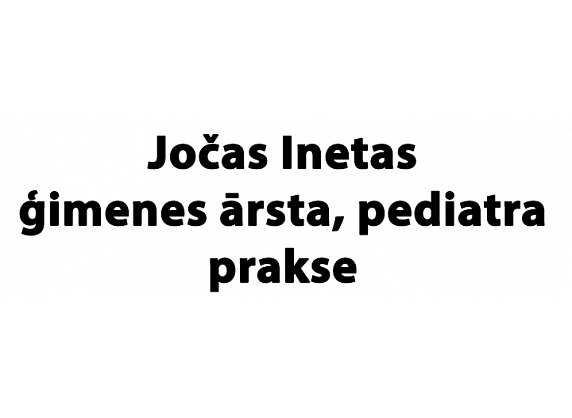 Jočas Inetas ģimenes ārsta, pediatra prakse