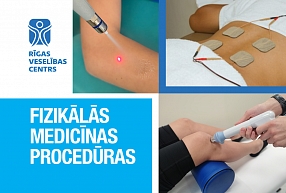 Fizikālās medicīnas procedūras – palīgs veselības uzlabošanai