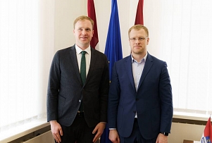 Даугавпилс посетил министр экономики Латвии