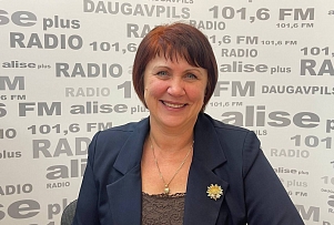 Руководитель предприятия Daugavpils ūdens Е. Лапинска в программе «Диалог с городом»