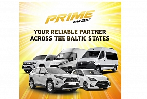 PRIME CAR RENT – jūsu uzticamais partneris auto nomai ne tikai Latvijā, bet arī visā Baltijā