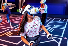 Skolēnu ekskursija VR arēnā Piņķos netālu no Jūrmalas