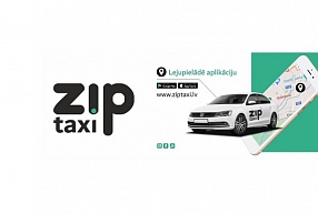 Latvijā ienāk pirmā Latvijā radīta taksometru mobilā lietotne – "ZIP TAXI"