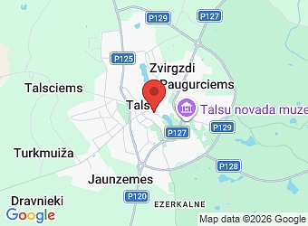  Lielā 20, Talsi, Talsu nov., LV-3201,  Biļešu Serviss PLG, SIA, Tirdzniecības vieta