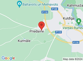  "Tērces", Priedaine, Kurmāles pagasts, Kuldīgas nov., LV-3301,  Centrs, SIA