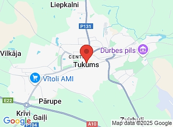  Brīvības laukums 21, Tukums, Tukuma nov., LV-3101,  Durvis, mākslas galerija