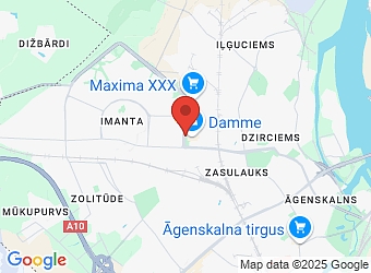  Kurzemes prospekts 1, Rīga, LV-1067,  Eleport, SIA, Elektroauto uzlādes stacija TC Damme