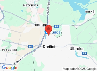  Biķeru 4, Ulbroka, Stopiņu pagasts, Ropažu nov., LV-1079,  Eleport, SIA, Elektroauto uzlādes stacija TC Sāga