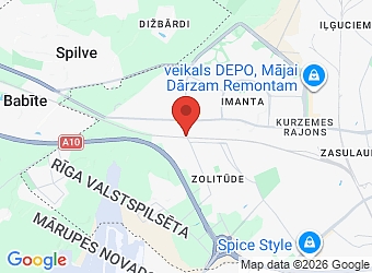  Zolitūdes 27, Rīga, LV-1069,  Imanta, dzelzceļa stacija