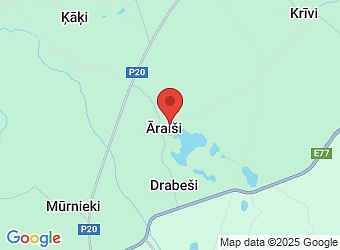  "Āraišu draudzes nams", Drabešu pagasts, Cēsu nov., LV-4101,  Latvijas evaņģēliski luteriskās Baznīcas Āraišu draudze