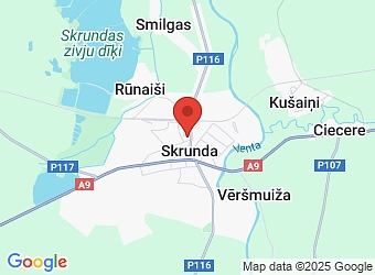  Kuldīgas 1A, Skrunda, Kuldīgas nov., LV-3326,  Latvijas evaņģēliski luteriskās Baznīcas Skrundas draudze