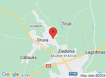  Druva, Stacijas 15, Saldus pagasts, Saldus nov. LV-3862,  MEKLETA, SIA