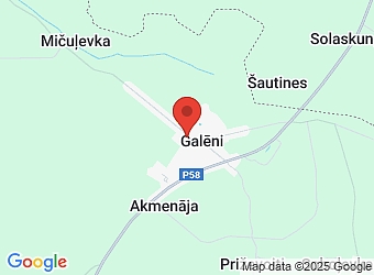  Galēni , Galēnu pagasts, Preiļu nov. LV-5311,  Rudenāji, sociālā dzīvojamā māja
