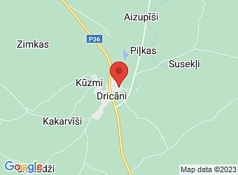  Dricāni , Dricānu pagasts, Rēzeknes nov., LV-4615,  Trīs lāči, SIA