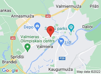  Garā 9, Valmiera, Valmieras nov., LV-4201,  Valmieras invalīdu biedrība Atspēriens
