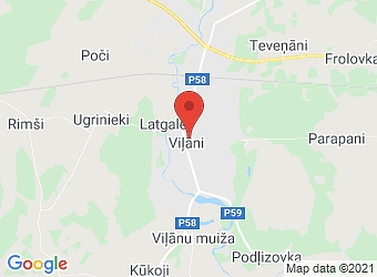  Kultūras laukums 2, Viļāni, Rēzeknes nov., LV-4650,  Viļānu kultūras nams