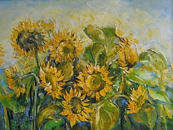Ziedu gleznas