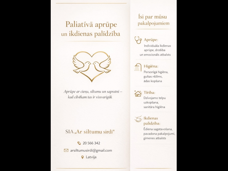 paliatīvās aprūpes pakalpojumi