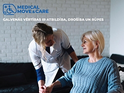 Droša nokļūšana no un uz ārstniecības iestādēm