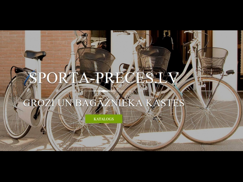 velosipēdu grozi un bagāžnieka kastes