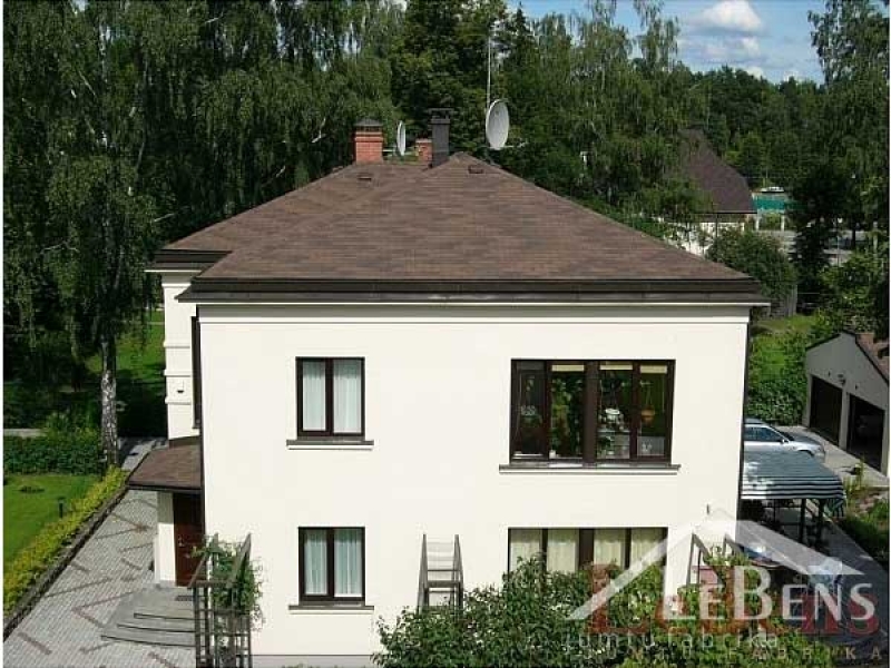 Bitumena dakstiņi, jumtu segumi