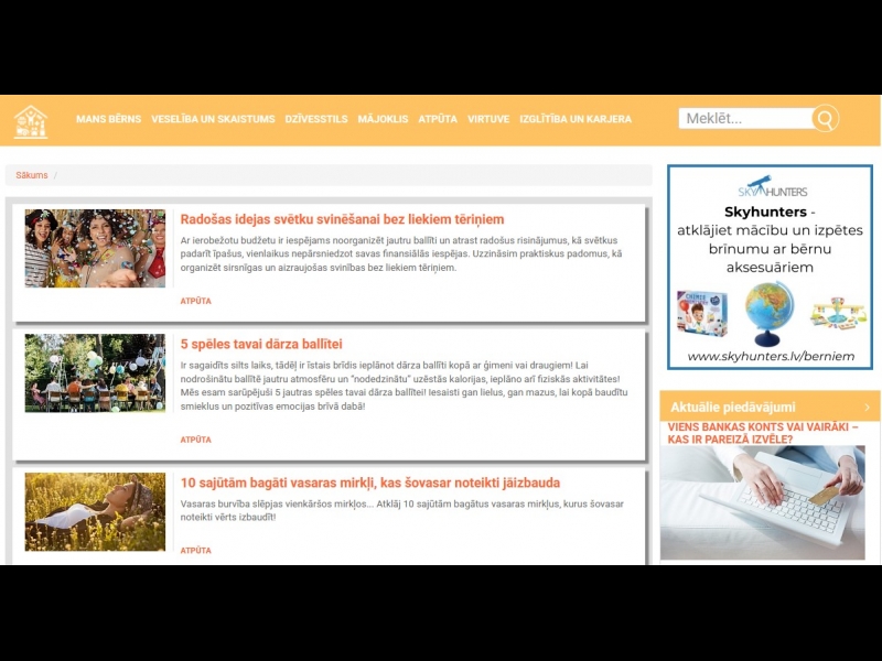 visaigimenei.lv nedēļas tēma