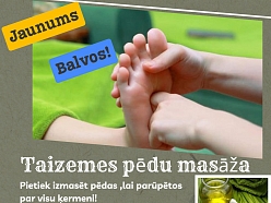 Taizemes pēdu mašāža