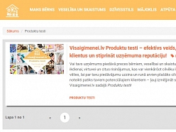 visaigimenei.lv produktu testi