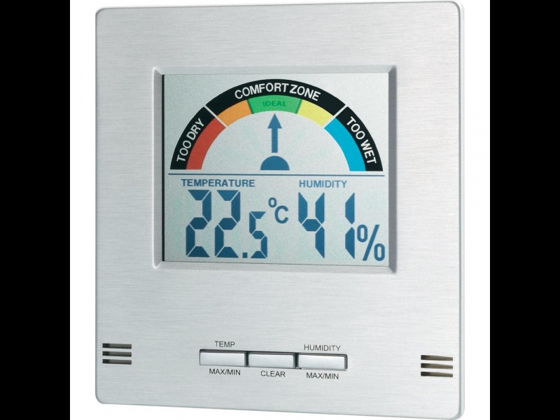 elektroniskie termometri, termohigrometri