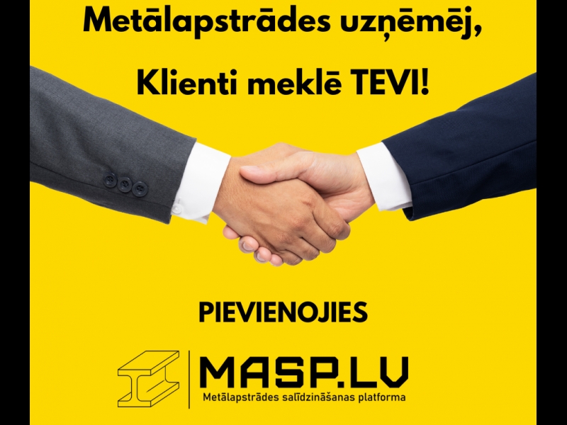 Klientu piesaiste metālapstrādes uzņēmumiem visā Latvijā