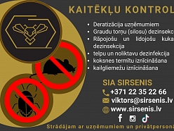 Kaitēkļu kontrole