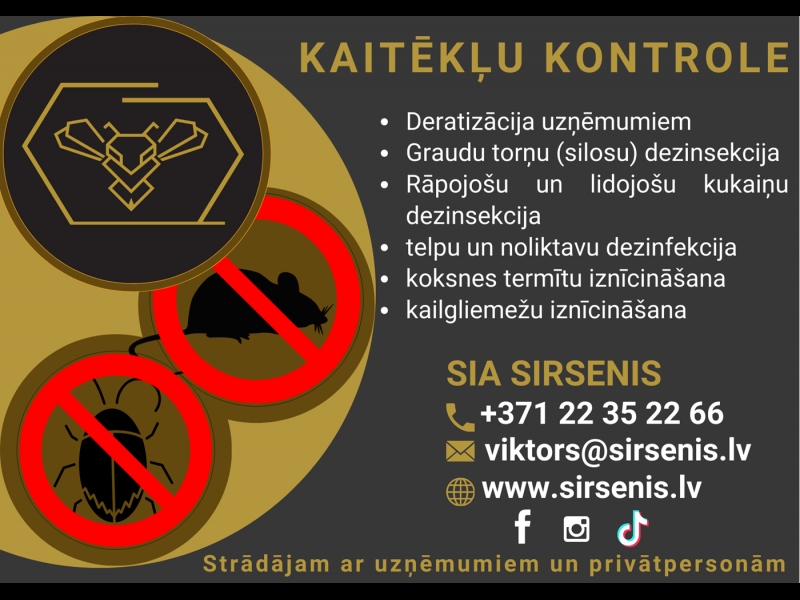 Kaitēkļu kontrole