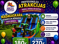 Atrakcija bērniem Madagaskara