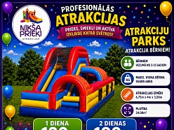 Atrakcija bērniem Atrakciju parks