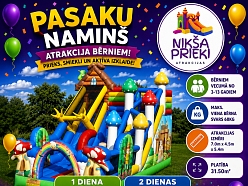 Atrakcija Pasaku namiņš