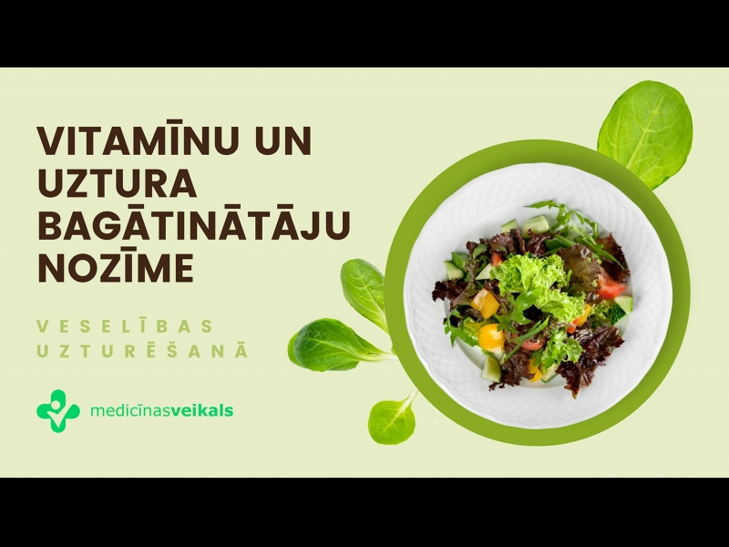 vitamīni un uztura bagātinātāji