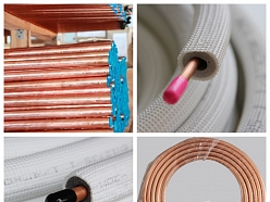 Cietās, mīkstās, izolētās 20M, 50M un dubultās vara caurules gaisa kondicionētājiem, saldēšanas iekārtām un siltumsūkņiem