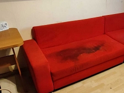 Mīksto mēbeļu tīrīšana