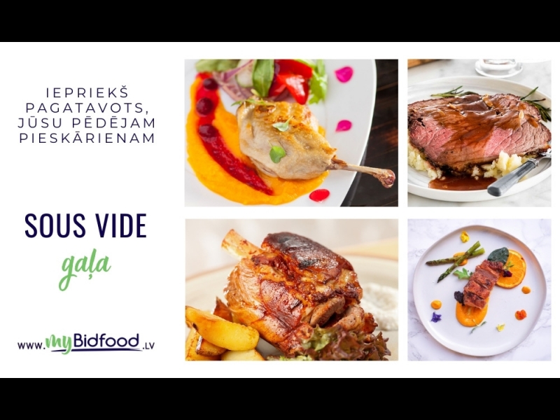 MyBidfood sous vide carouselle