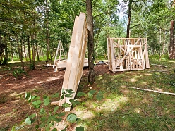 mūsdienīgas koka mājas