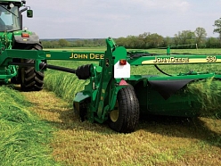 John Deere pļaujmašīnas placinātāji