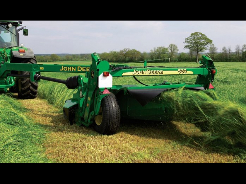 John Deere pļaujmašīnas placinātāji