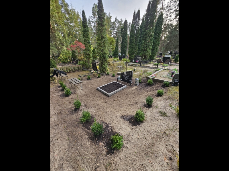 kapavietu uzkopšana