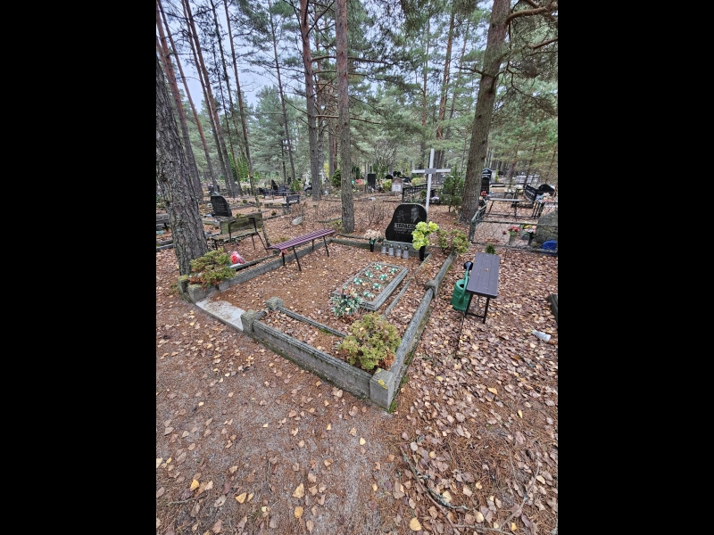 kapavietu uzkopšana