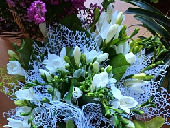 Ziedi Līvānos visos dzīves pasākumos.