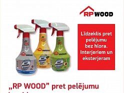 RP WOOD pret pelējumu