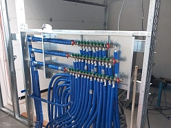 ūdens cauruļvadu ievilkšana