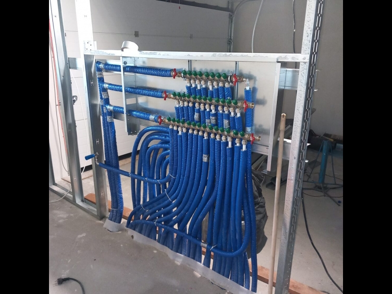 ūdens cauruļvadu ievilkšana