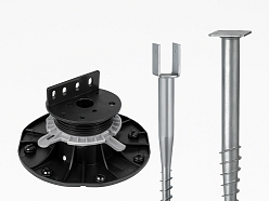 Skrūvpāļi terasēm